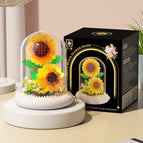 M5007 sunflower/light transparent cover/color box
