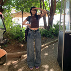 Lightning blue trousers / XS