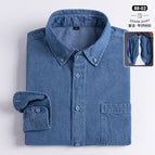 88-02 Denim Long Sleeve Shirt Men's Shirt / M