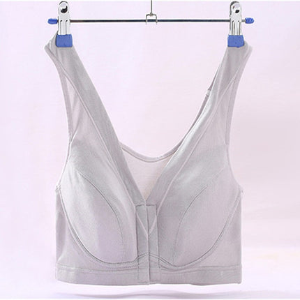 Special Cabinet silk bra front buckle nursing bra push up pregnant women vest bra without steel ring L-XXL