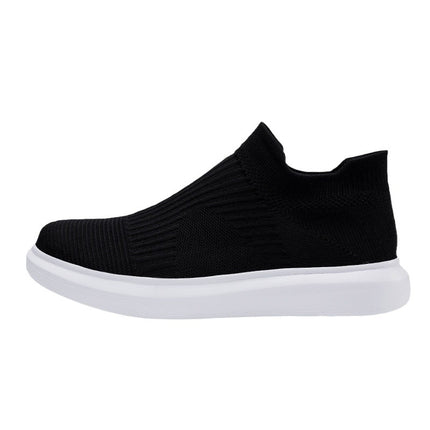 Spring and Summer New Foreign Trade Outdoor Men's Shoes Low-top Foot Light Hosiery Shoes Ultra-light Sports Running Cross-border Men's Shoes