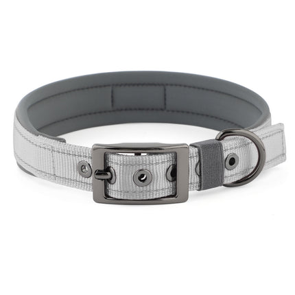 Diving Material Dog Collar Customizable Name Comfortable Neck Sleeve Large and Medium Small Dog Reflective Pet Collar
