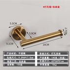 Short punched-brushed gold