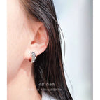 Earrings-52/silver small size