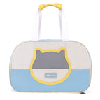 [shoulder/crossbody/portable] / Cat head blue