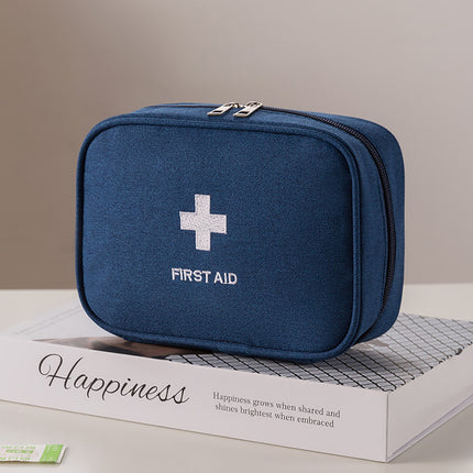 Travel Portable Medical Bag, Medicine Cosmetics Bag, Portable Medicine Bag, Outdoor Emergency Bag, Student Dormitory Medical First Aid Bag