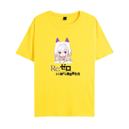 2023 new products start new life in different worlds short sleeve casual loose summer fashion women's T-shirt