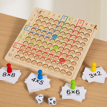 Primary school students' multiplication formula table recitation artifact table game first grade mathematics teaching aids learning supplies