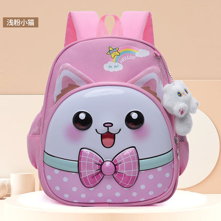 Foreign Trade Children's Schoolbag Kindergarten Middle and Small Class Schoolbag 3-6 Years Old Boys and Girls Cartoon Backpack Preschool Backpack