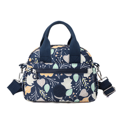 Casual Shopping Crossbody Bag Lightweight Nylon Handbag Fashionable Printed Women's Bag Fashionable All-match Women's Shoulder Bag