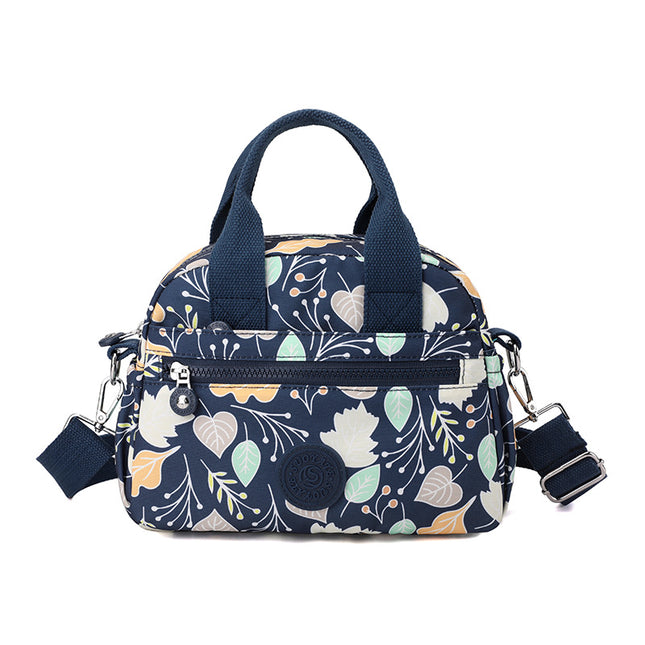 Casual Shopping Crossbody Bag Lightweight Nylon Handbag Fashionable Printed Women's Bag Fashionable All-match Women's Shoulder Bag