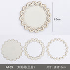 [sunflower] three-layer wooden frame