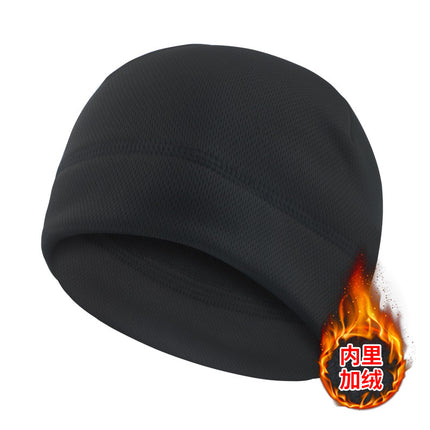 Winter Warm Hat Thickened Hood Outdoor Cycling Windproof Mask Camouflage Men's Cold-Proof Hat Helmet Polar Fleece Warm