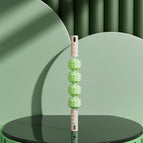 4 ball massage stick-white green