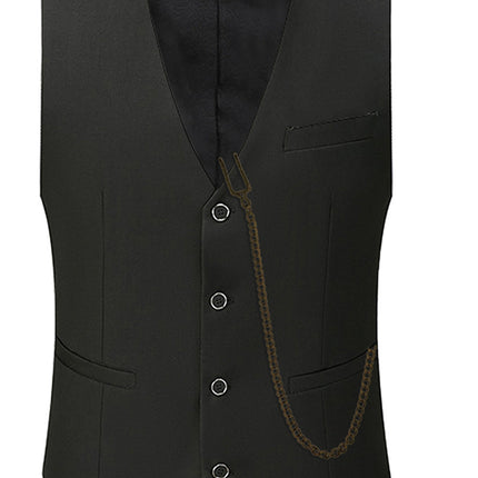 Foreign trade Amazon 1920S Gatsby explosions suit vest men's Korean leisure best man Korean slim fit