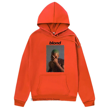 R&B Music Hoodie Frank O-Ocean Blond Sweatshirt Aesthetic Cl