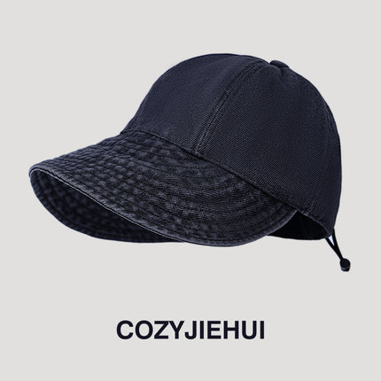 Sunscreen Hat Women's Denim Sunscreen Hat Women's Sunscreen Hat Women's Duck Tongue Hat Anti-Yan Pot Hat Fashion