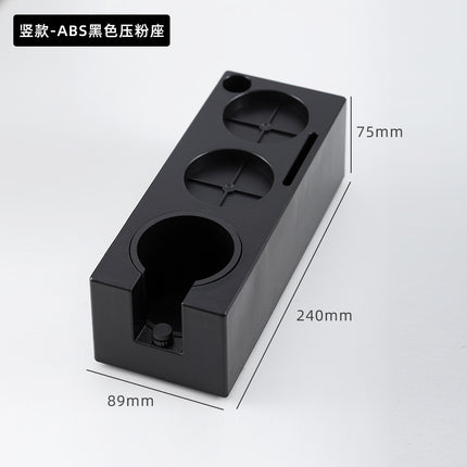 Coffee Machine Handle Holder Coffee Handle Base Espresso Tamper Distributor Base Coffee Tamper Stand Equipment