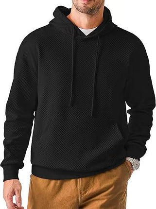 2024 Foreign Trade European and American Men's Wear Hoodie Baby Velvet Casual Pullover Hoodie