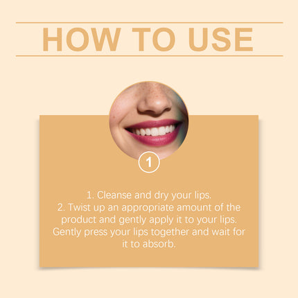 Hydrating Lip Balm Remove Dark Lip Moisturizing Repair Chapped Fade Lip Lines Lighten Melanin Pink Lip Softening Daily Lip Care