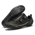 883 black gold road shoes / 36
