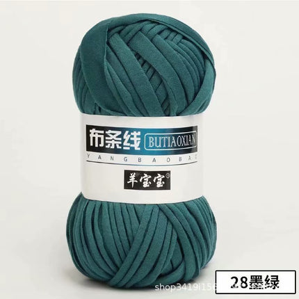 Cloth thread hand-woven bag thread crocheted home carpet wool DIY Hyun-a with factory wholesale