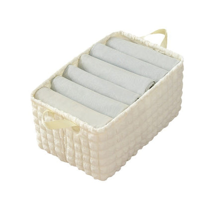 New Cloud Bubble Storage Box Home Wardrobe Artifact Student Clothes Storage Fit Box Dormitory Storage Good