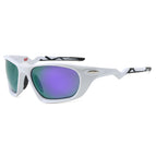 White frame revo purple film