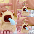 Bead chain style / Light brown blue nose capibala