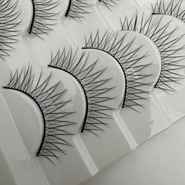 Special Explosions European and American Barbie Cartoon False Eyelashes Daily Makeup Enlarged Eyes Natural Cross Factory Supply