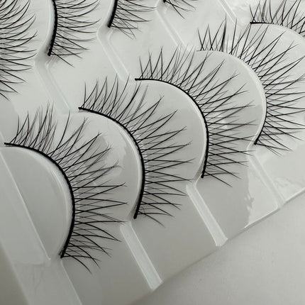 Special Explosions European and American Barbie Cartoon False Eyelashes Daily Makeup Enlarged Eyes Natural Cross Factory Supply