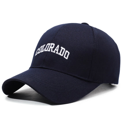 Four Seasons New Versatile Baseball Cap Deep Crown Wide Brim Polyester Cotton Peaked Cap Women's Face-Slimming Sun Protection Hat Sunshade Hat