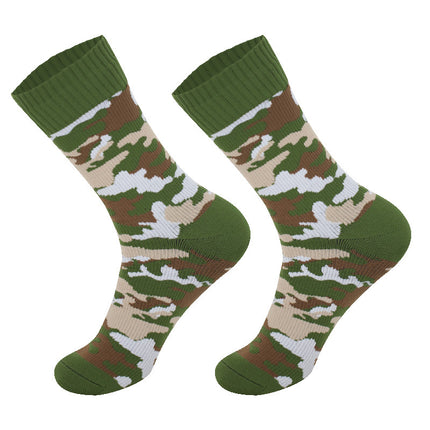 Long tube waterproof socks hiking wading outdoor camping skiing adventure mountaineering warm breathable waterproof socks
