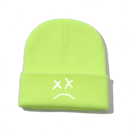 Europe and the United States Lil Peep peripheral hat wool knit hat cold warm hat wholesale