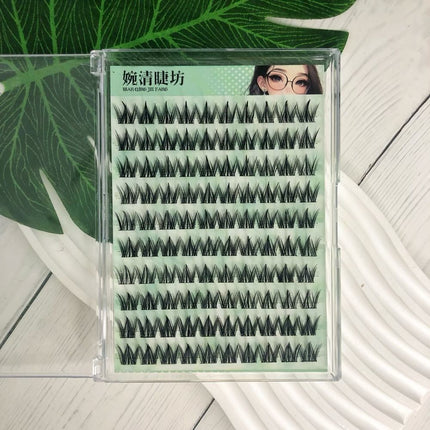 Self-Adhesive Dog Eye Enlarger Cute Pet Eyelash Tray with Thin Stems, Glue-Free, Fashionable New Year Gift, Self-Applied