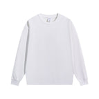 Round neck style-white / S
