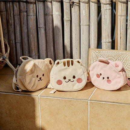 Korean Style Cartoon Baby's Anti-lost Backpack Children's Coin Purse Baby's Snack Toy Storage Backpack