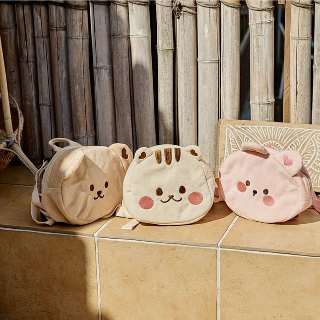 Korean Style Cartoon Baby's Anti-lost Backpack Children's Coin Purse Baby's Snack Toy Storage Backpack