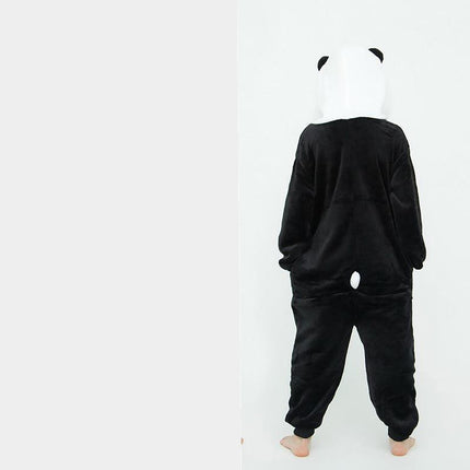 2025 New Cartoon One-Piece Animal Pajamas for Children, Thickeneded Flannel New Performance Clothes, Exclusively for Cross-Border Supply