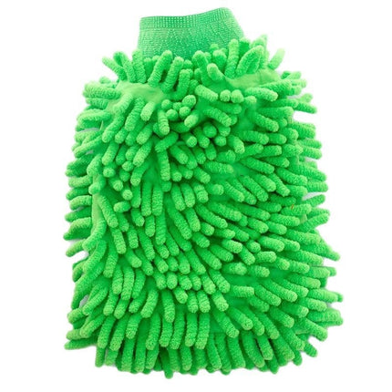 Car Cleaning Gloves Chenille Coral Gloves Car Washing Double-sided Rag fleece-lined Thickened Car Washing Gloves