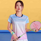 B330 blue women's top / M