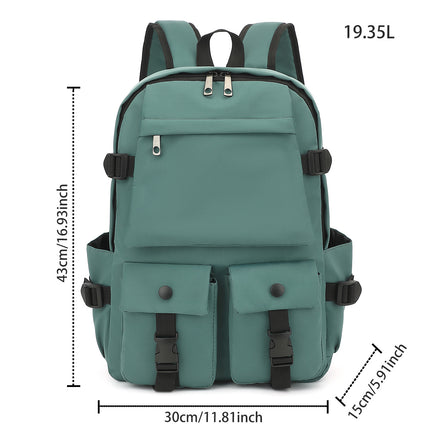 Travel Large Capacity 16-inch Backpack for High School Students Computer Backpack All-match Senior high school Schoolbag for Junior High School Students and College Students