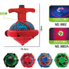 Blue flying saucer (red light)