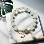 G26 gray moonlight peach blossom blessing bracelet