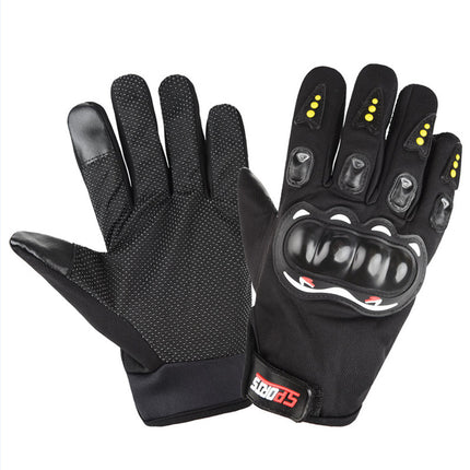 Motorcycle Gloves for Summer Season, Men and Women, for Motorcycle Riding, Outdoor Sports, Fleece-Lined, Thickened, Warm, Cold-Proof, Tactical Gloves