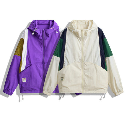 Quality Sun-protective Clothing Men's and Women's Coat Couple's Quick-drying Clothing New UV-resistant Hooded Sports Outdoor Skin Clothing