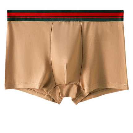 Men's Underwear Modal Men's Boxer Shorts Loose Large Size Anti-bacterial Sports Printed Seamless Men's Boxer Shorts