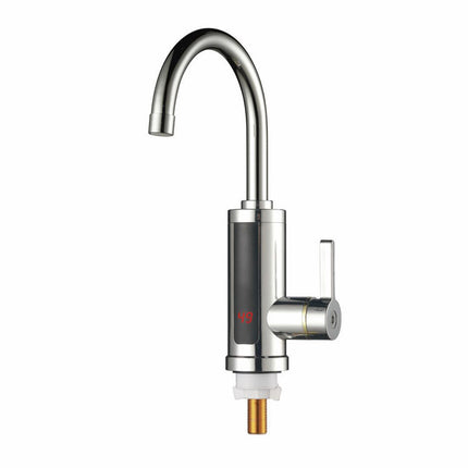 Foreign Trade Electric Heating Faucet Instant-heating Quick-heating Small Kitchen Treasure Household Vertical Cold and Heat Dual-purpose Electric Plus Water Heater White