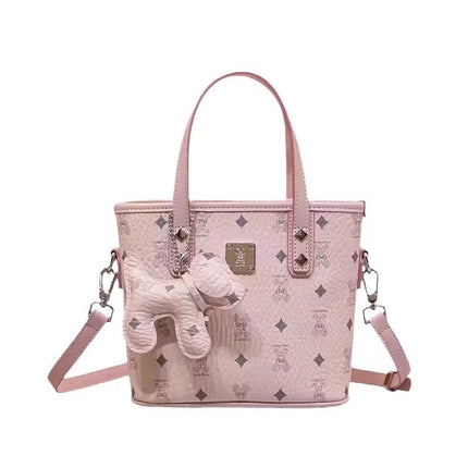 Hong Kong Pu Single-Shoulder Textured Crossbody Small Tote Bag for Women 2026 New Style Textured Handbag Basket Bag for Women