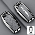 [haval a model 3-button speaker] double-sided leather with pebbled gray